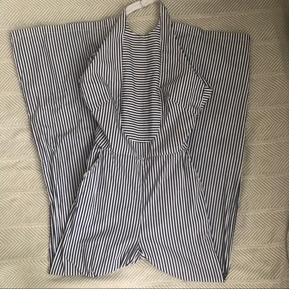 Martin Grant knotted halter jumpsuit romper - Picture 3 of 10